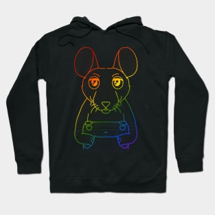 Gaming Rat (Rainbow Version) Hoodie